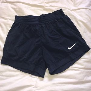 Navy blue Nike shorts